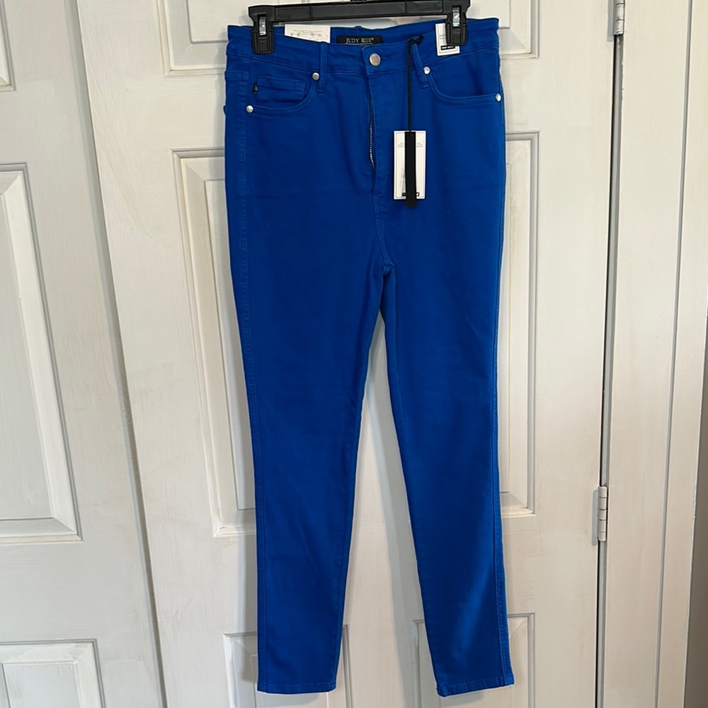 Judy Blue Women's Skinny Pants - Vibrant Blue